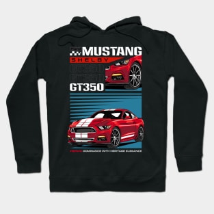 Iconic Mustang GT350 Car Hoodie